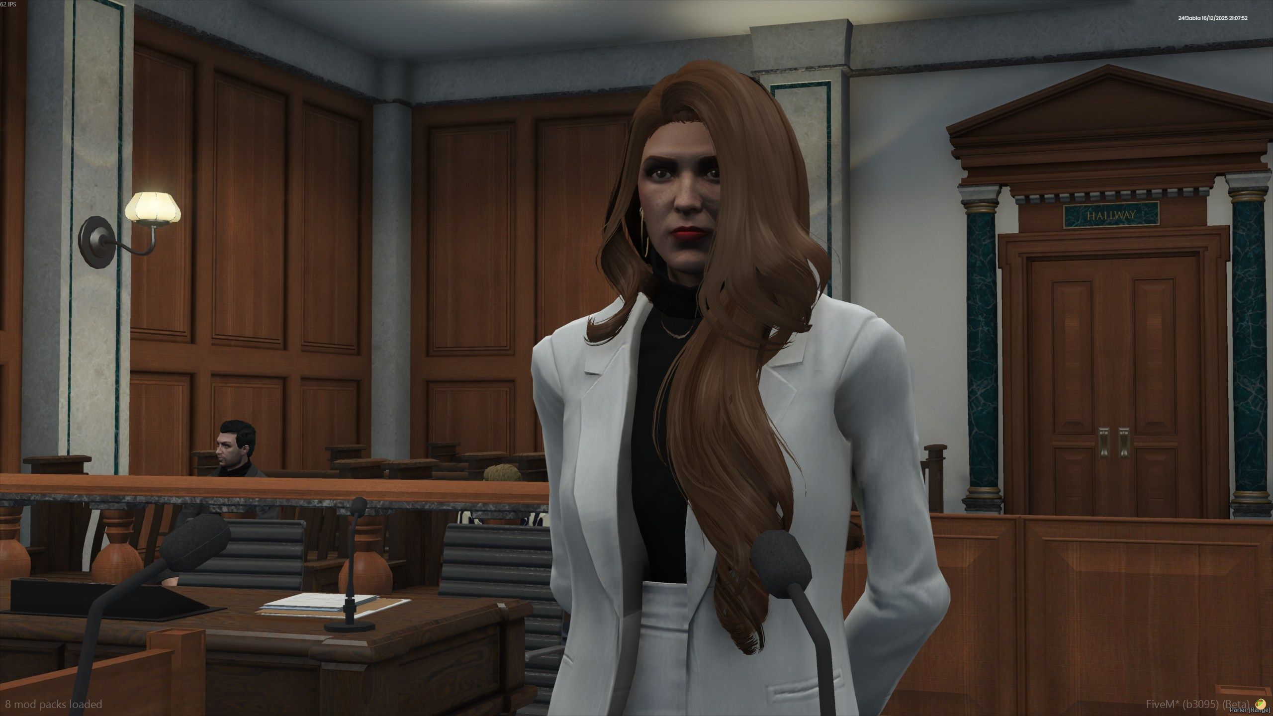 Hearing at the Los Santos courthouse